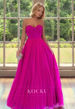 A-line Sweetheart Sleeveless Floor-Length Stripe Pleats Lace Mother of Bride Dress Cocktail Gowns
