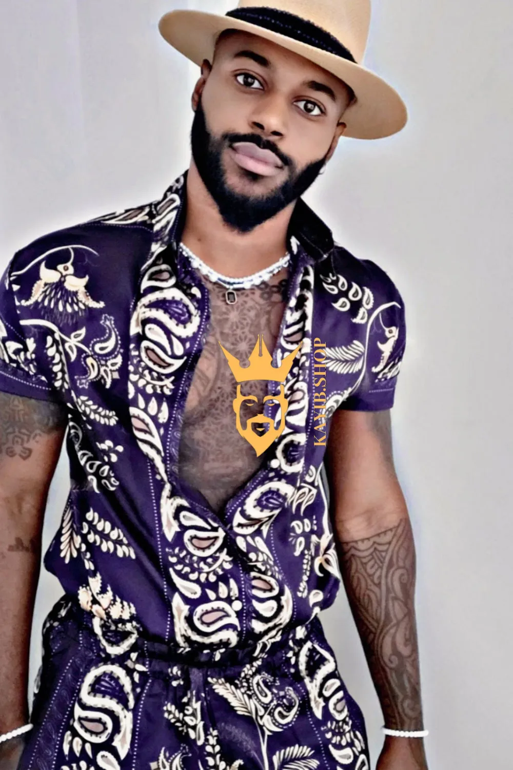 Best Summer Mens Barocco Shirt - Elevate Your Style Game with Luxury Silk Comfort - Free Shipping & Easy Returns