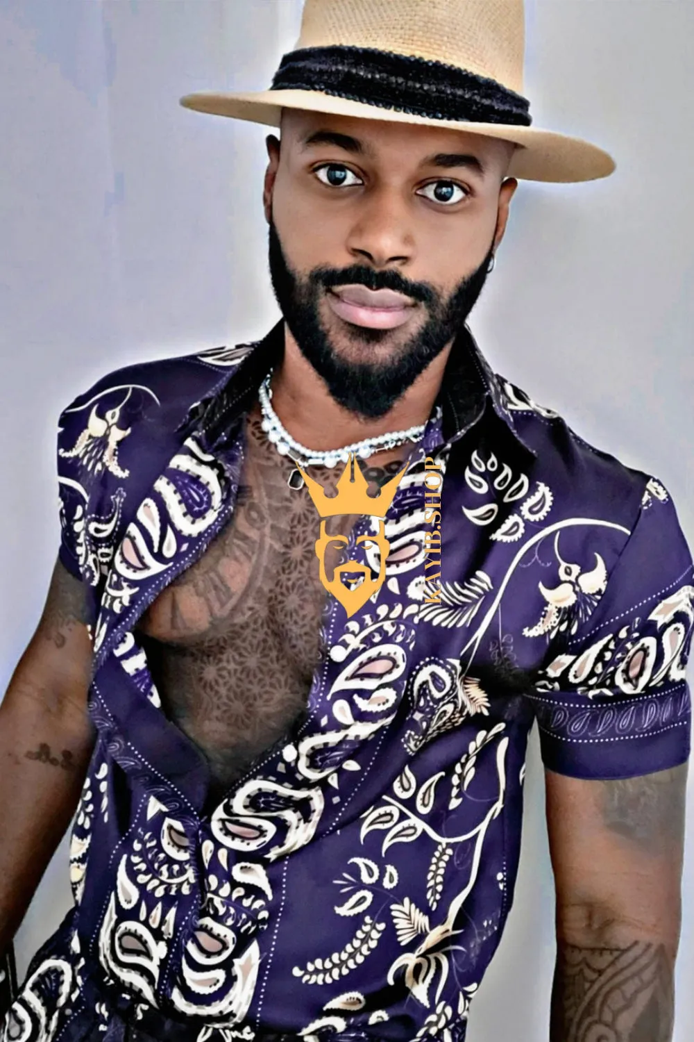 Best Summer Mens Barocco Shirt - Elevate Your Style Game with Luxury Silk Comfort - Free Shipping & Easy Returns