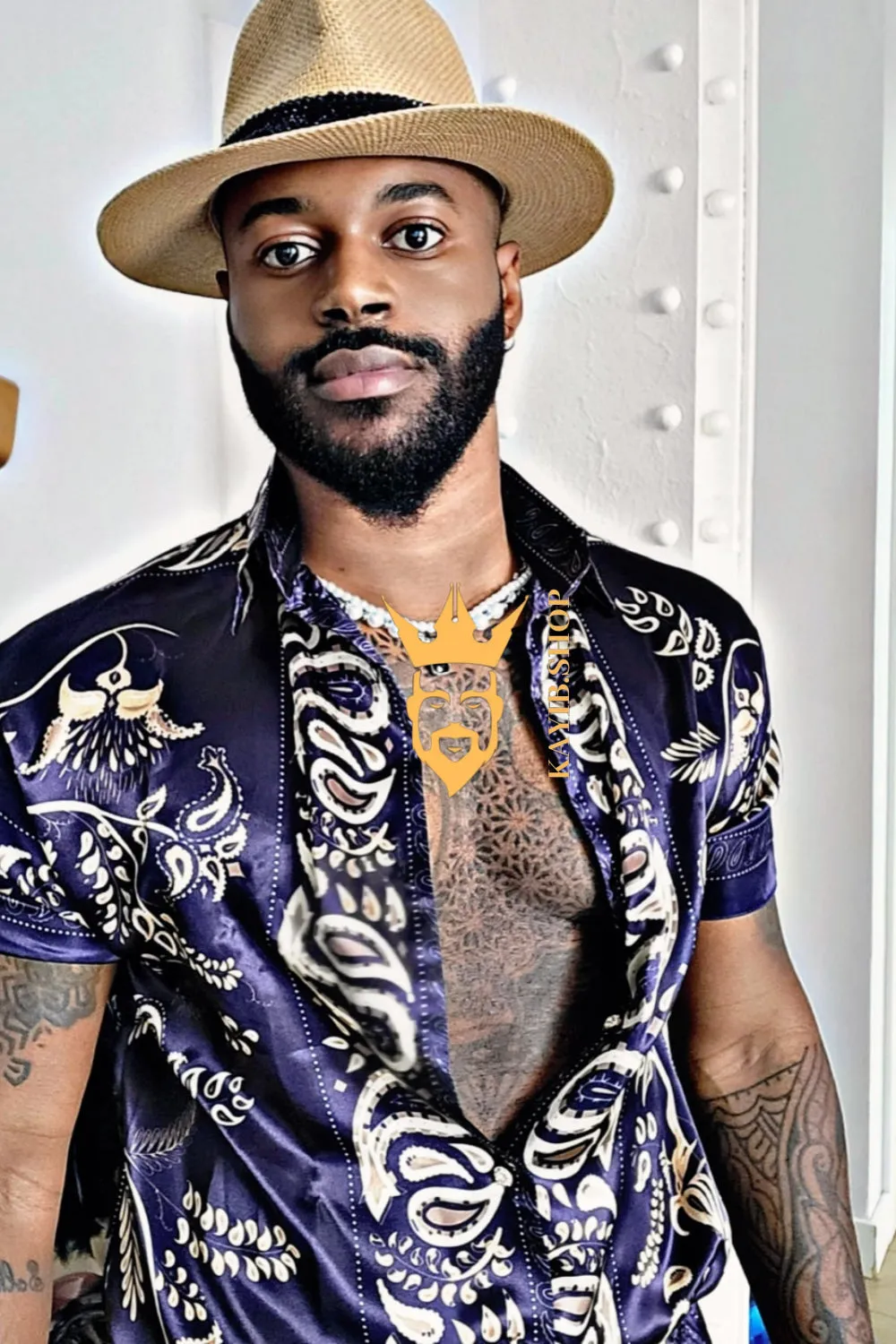 Best Summer Mens Barocco Shirt - Elevate Your Style Game with Luxury Silk Comfort - Free Shipping & Easy Returns