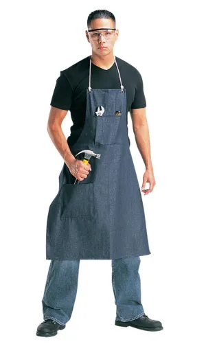 Blue Denim Reusable Apron | 36"