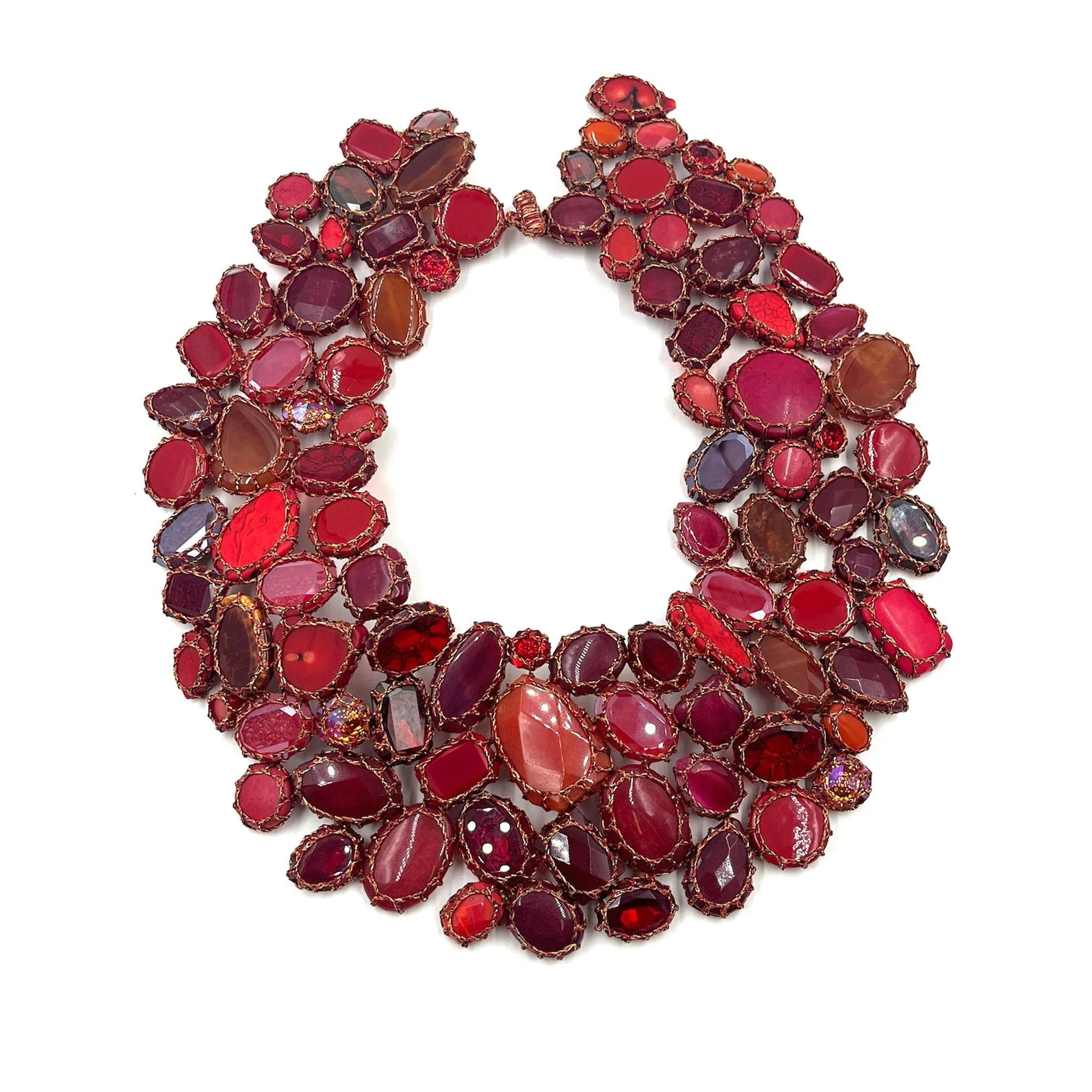 Boks and Baum - Red Plaza Necklace