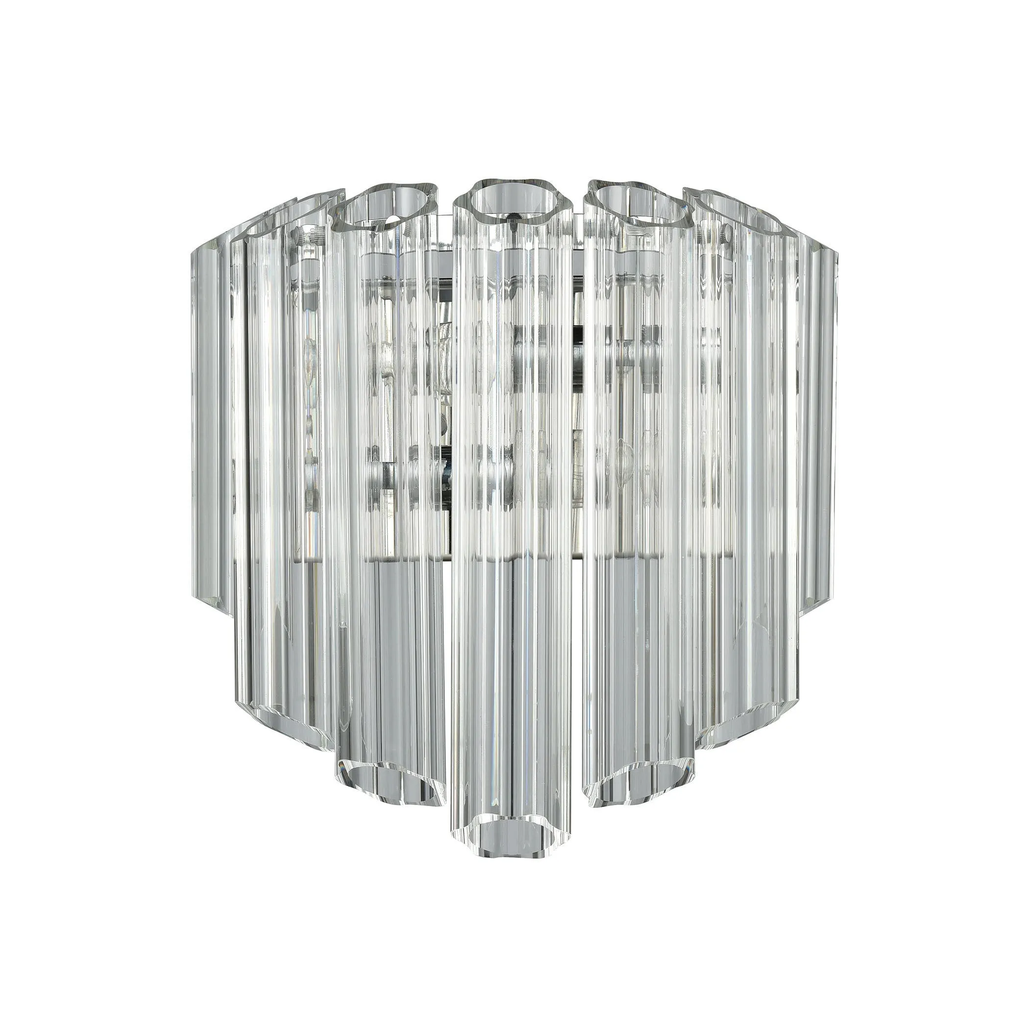 Carrington 11" 2 Light Sconce in Polished Chrome