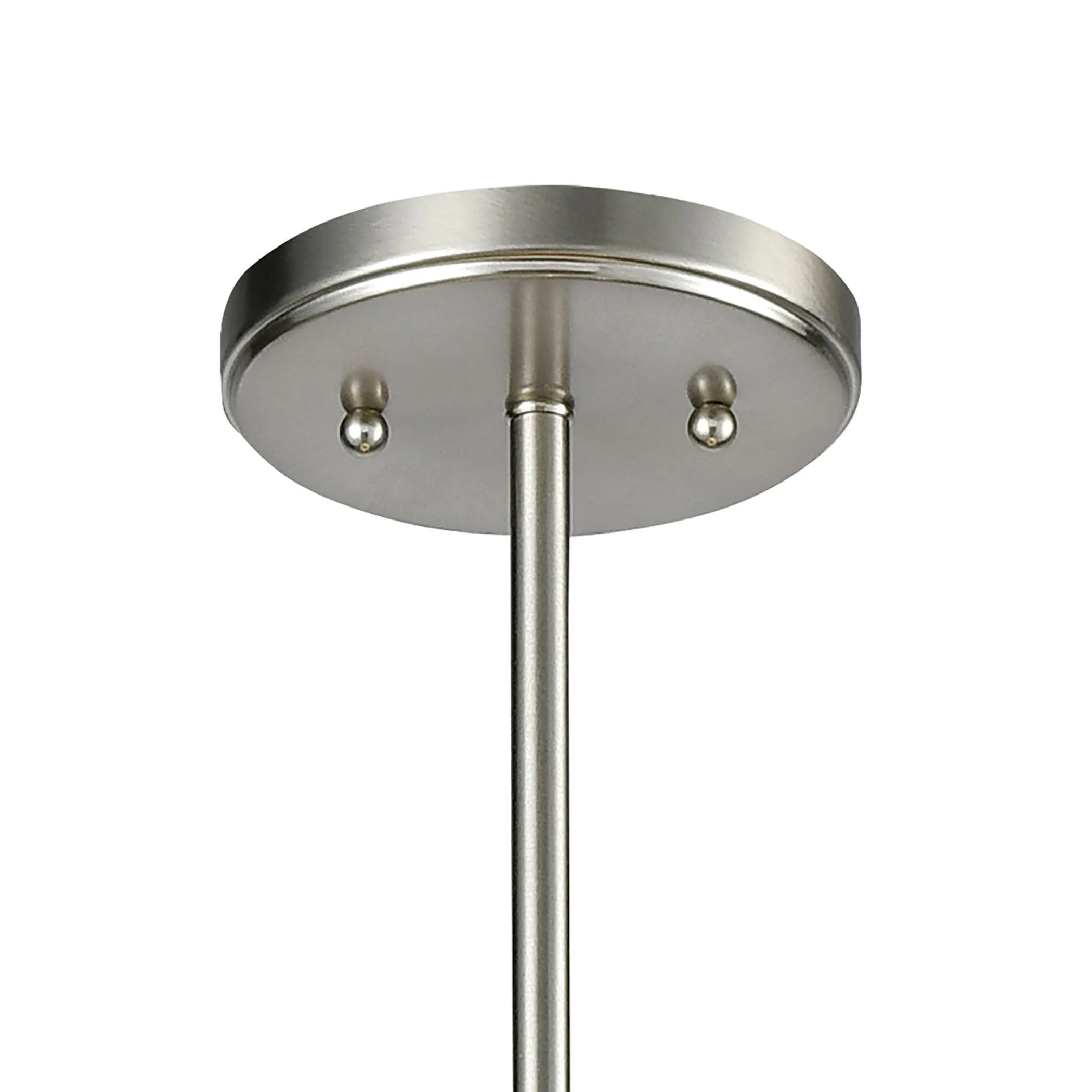 Carthage 24" 6 Light Chandelier in Satin Nickel