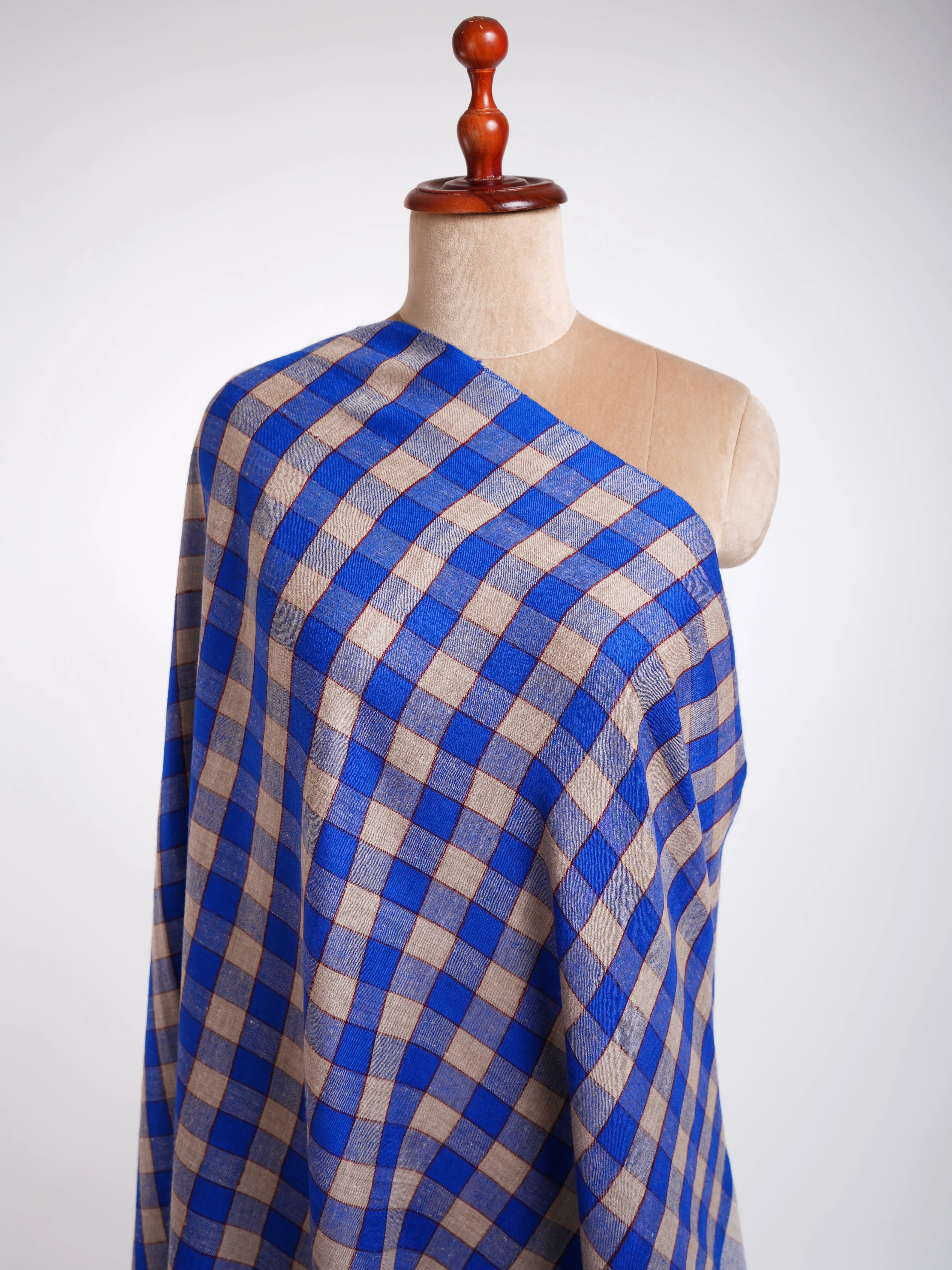 Contemporary Blue Pashmina Wrap