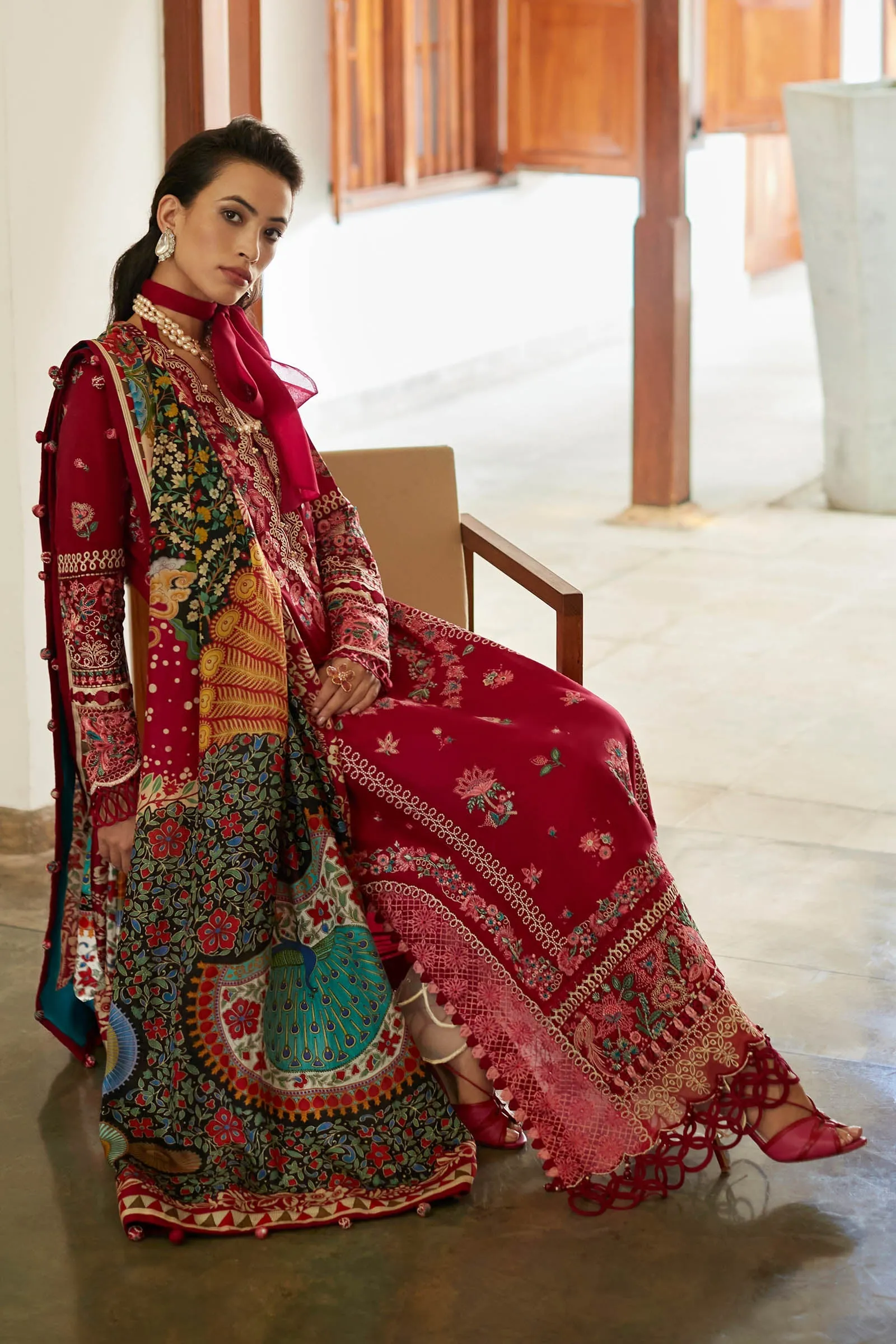 Elan Luxury Lawn Collection 2023 – AALIA (EL23-08 A)