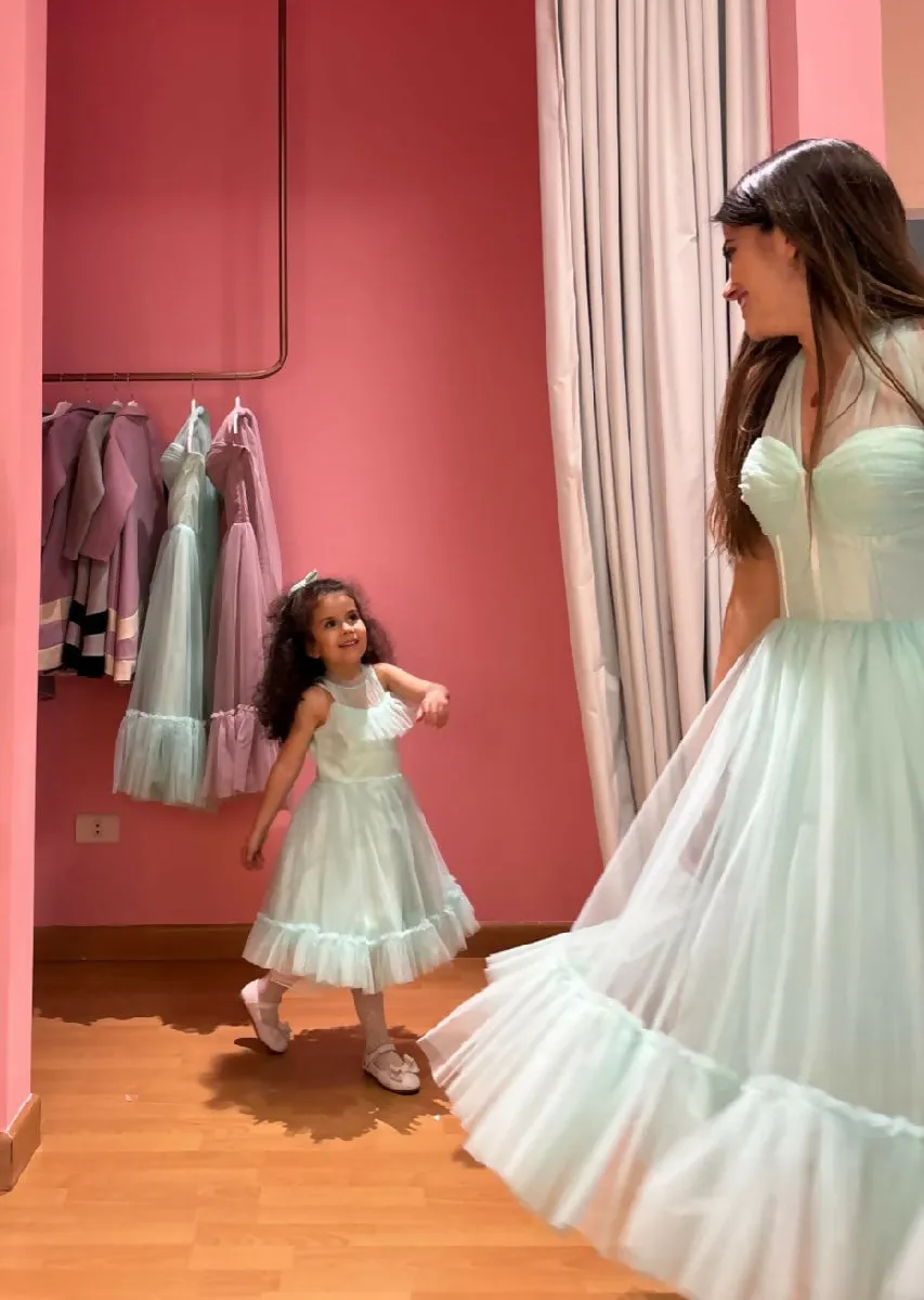 Enchanted Duo Tulle Couture Dress Kids
