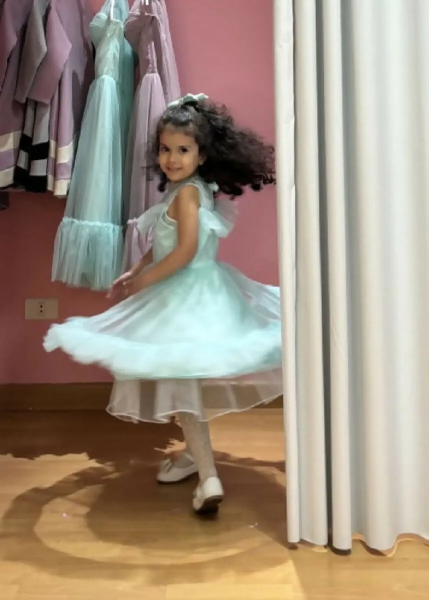 Enchanted Duo Tulle Couture Dress Kids