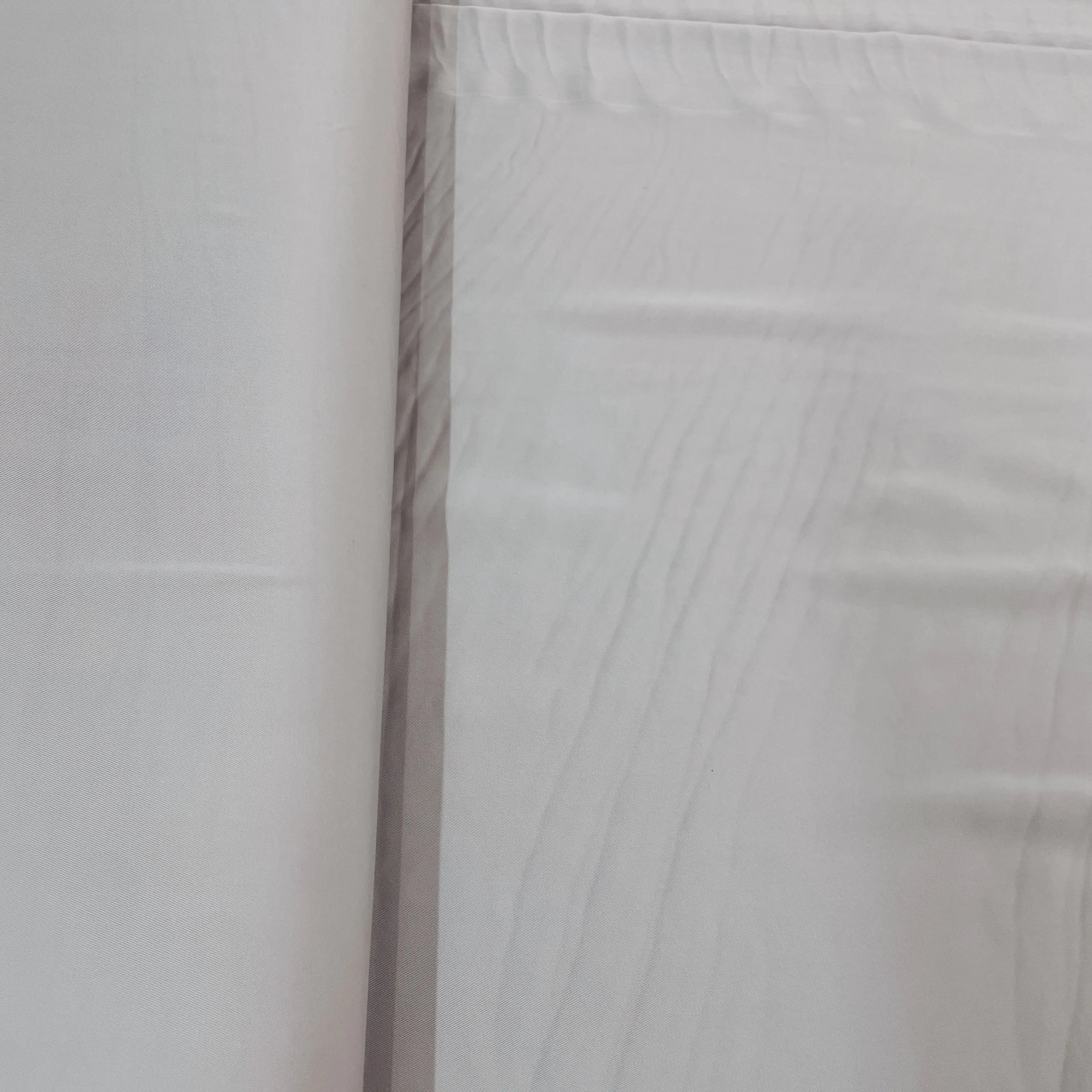 Exclusive Grey Solid Satin Fabric