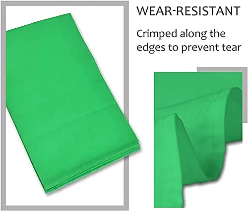 Green Screen 8.25x11.25 ft, Green Photography Backdrop Background, Green Chromakey Panel for Photo Backdrop Video Studio