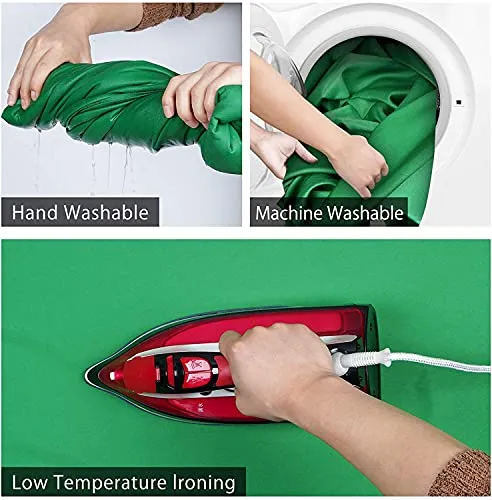 Green Screen 8.25x11.25 ft, Green Photography Backdrop Background, Green Chromakey Panel for Photo Backdrop Video Studio