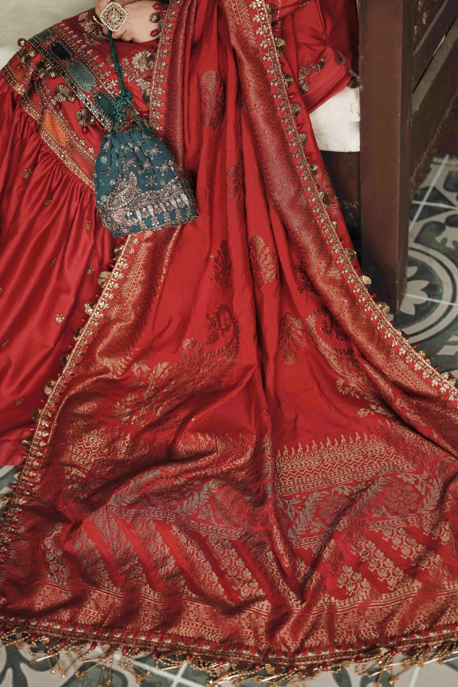 MARIA.B Sateen Formal Collection – Ruby Red CST-602