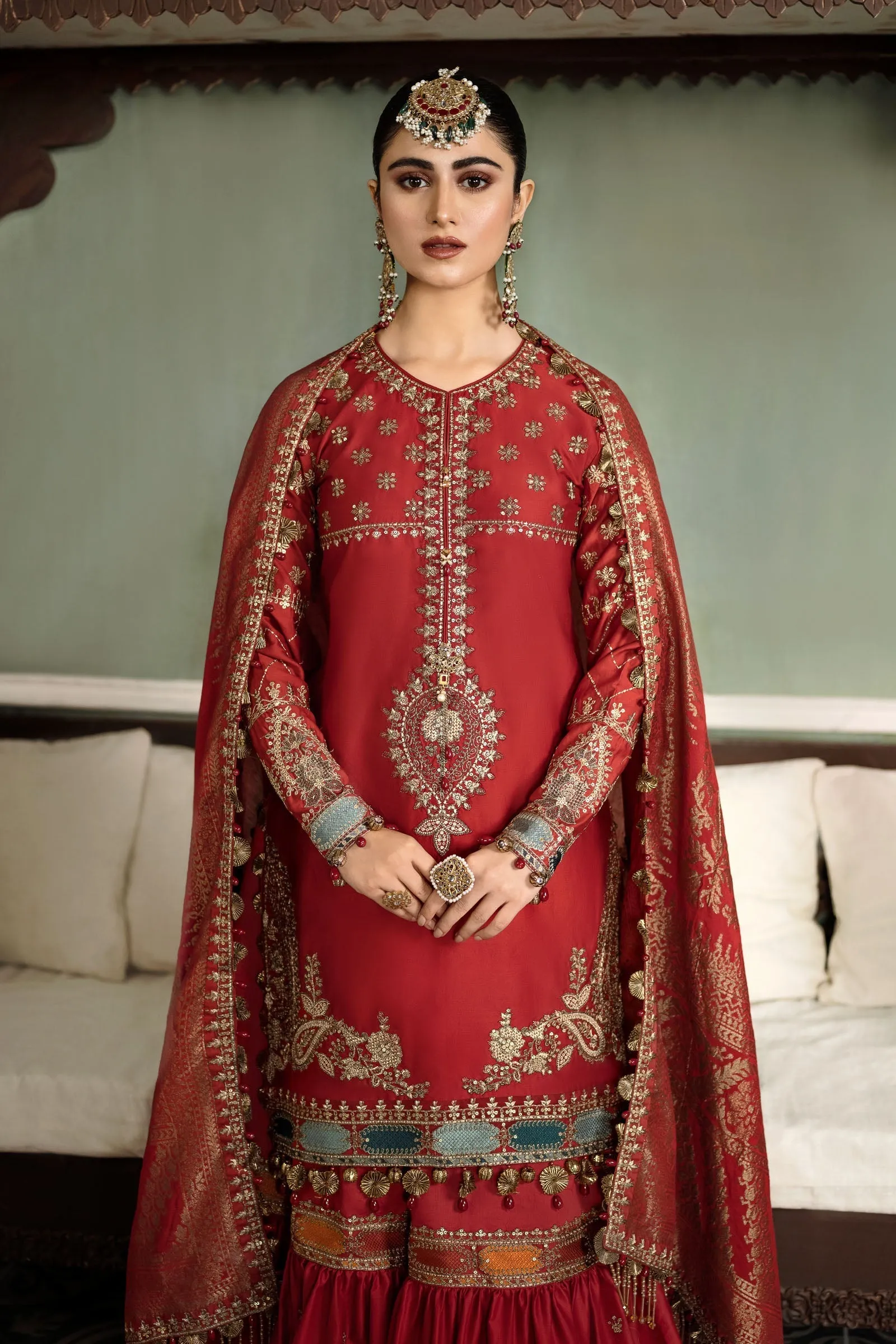 MARIA.B Sateen Formal Collection – Ruby Red CST-602