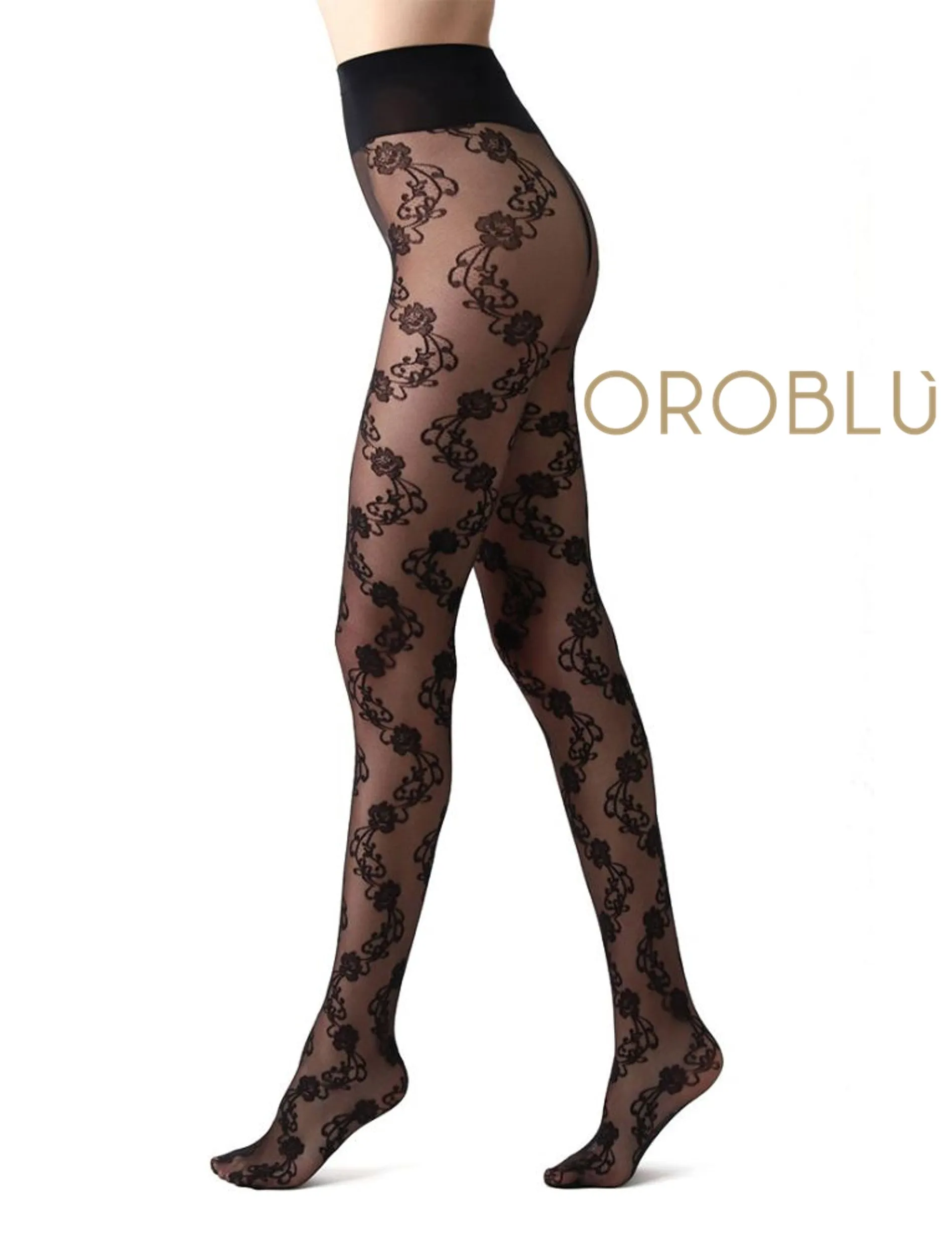 Oroblu Clearance Lovely 15 Denier Tights Black
