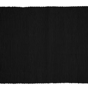 RANS Lollipop Black Ribbed Placemat