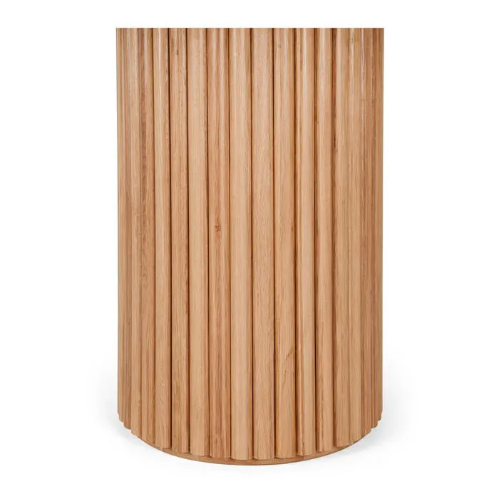 Rho Dining Table Round - Natural Oak (1200dia)
