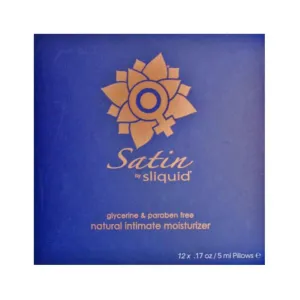 Sliquid Satin Lube Cube 12 Packettes