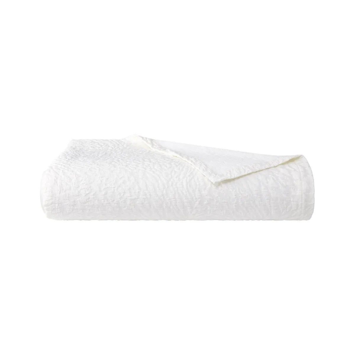 Souvenir White Coverlet by Yves Delorme
