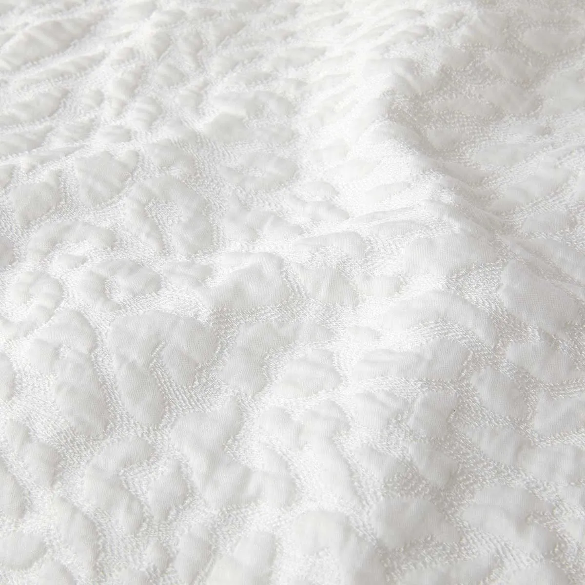 Souvenir White Coverlet by Yves Delorme