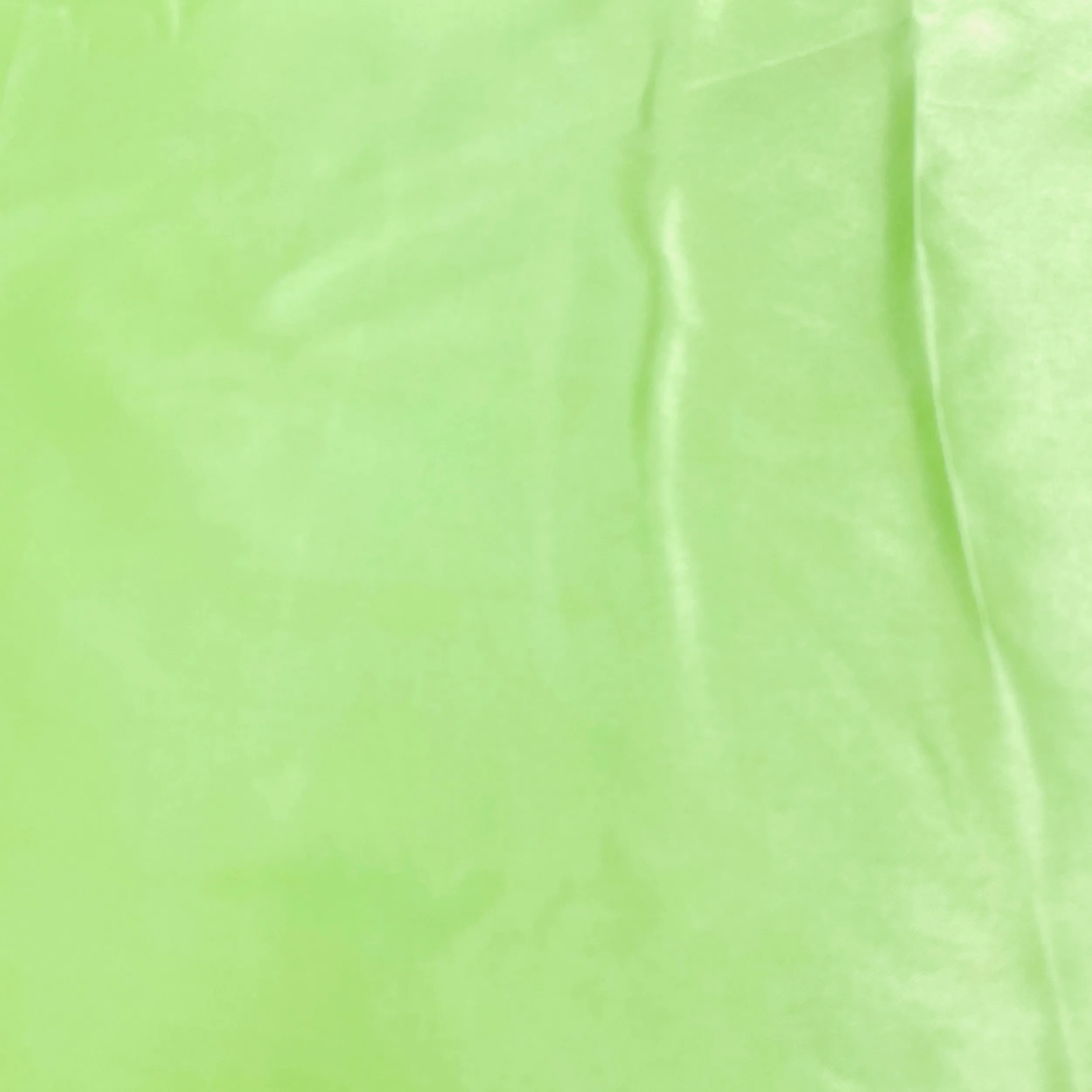 Spring Green Solid Satin Fabric
