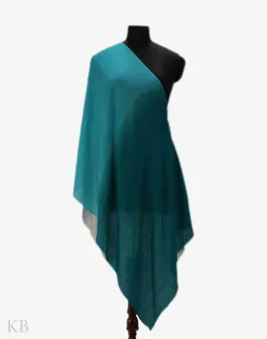 Stone Blue Mix Pure Pashmina Stole