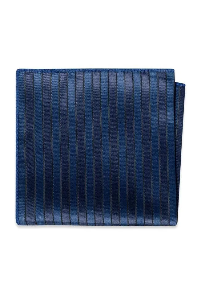 Striped Pocket Square - All Dressed Up, Tuxedo Rental