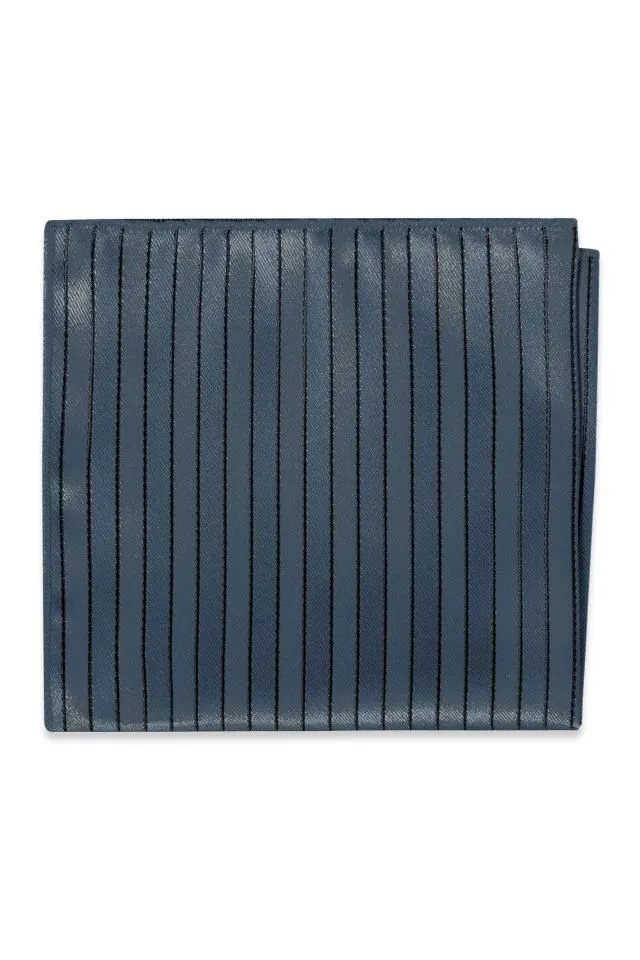 Striped Pocket Square - All Dressed Up, Tuxedo Rental