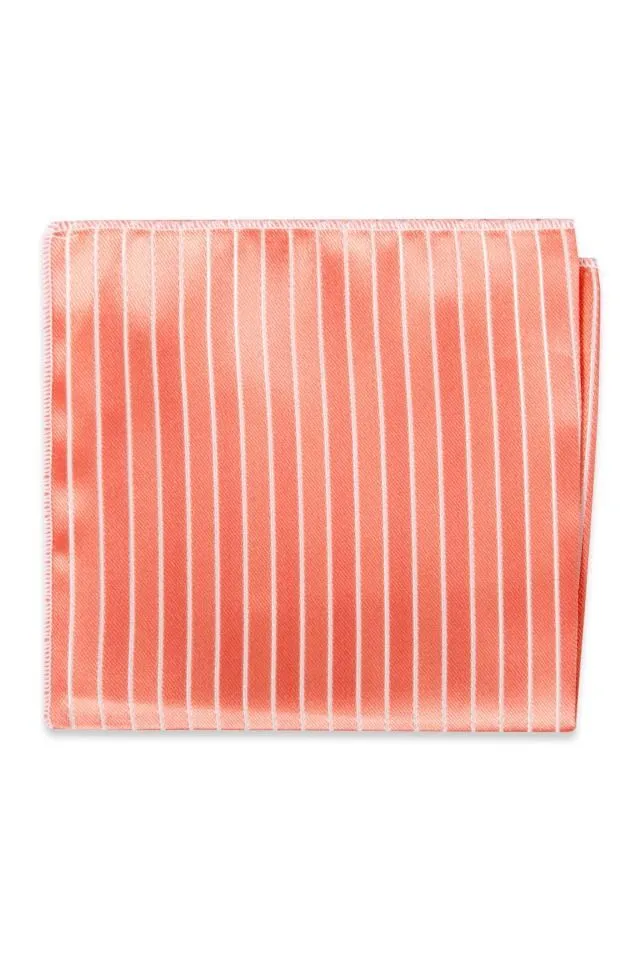 Striped Pocket Square - All Dressed Up, Tuxedo Rental