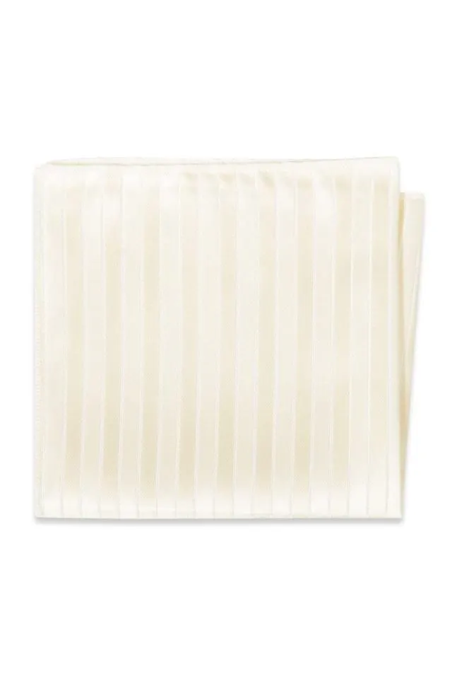 Striped Pocket Square - All Dressed Up, Tuxedo Rental