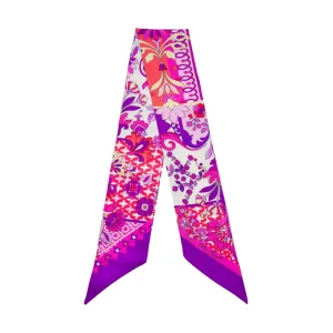 Tauromerion Pink Silk Twilly