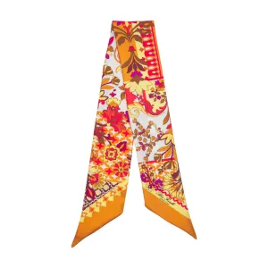 Tauromerion Yellow Silk Twilly