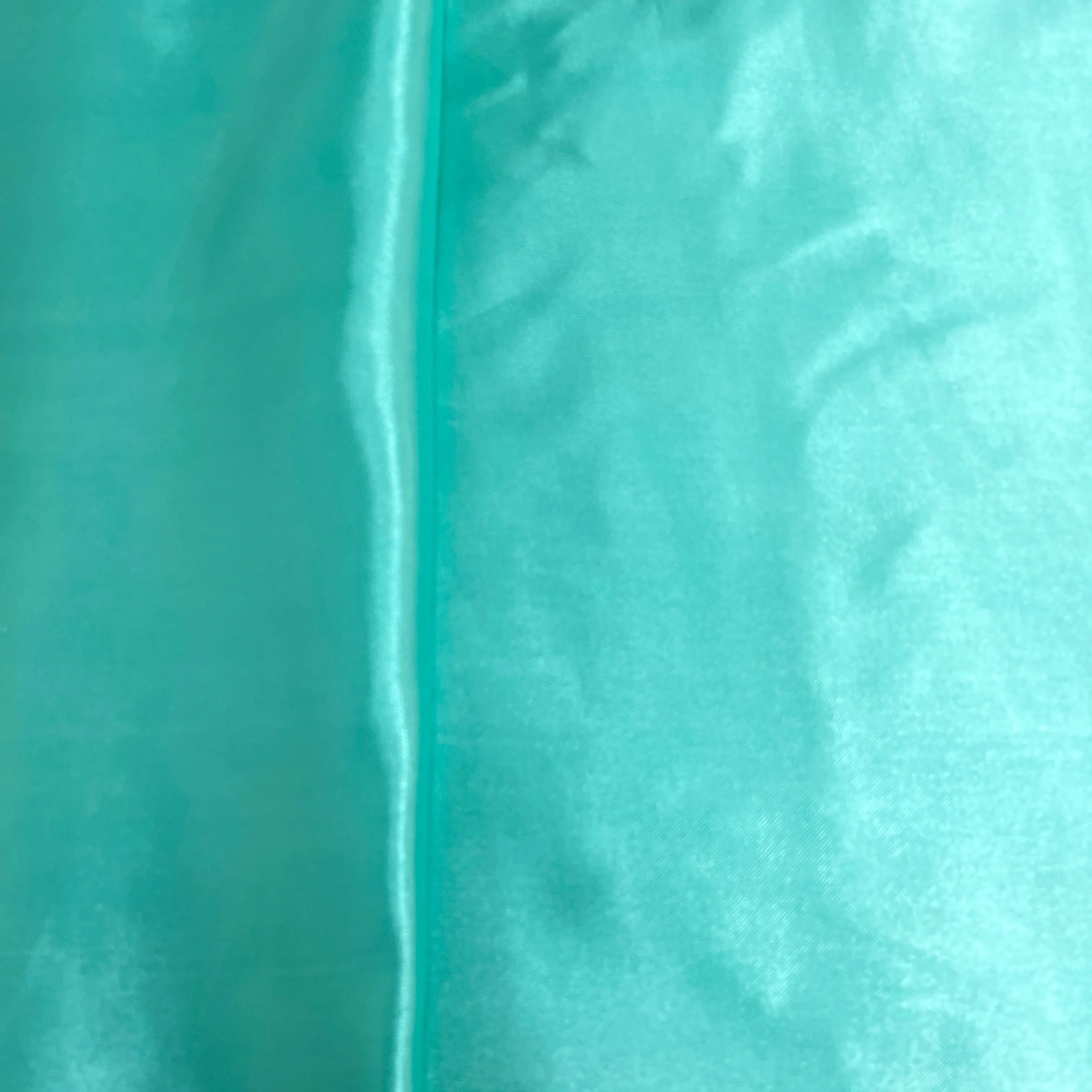 Teal Green Solid Satin Fabric